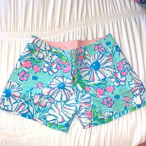 Lily Pulitzer Callahan Shorts size 00.